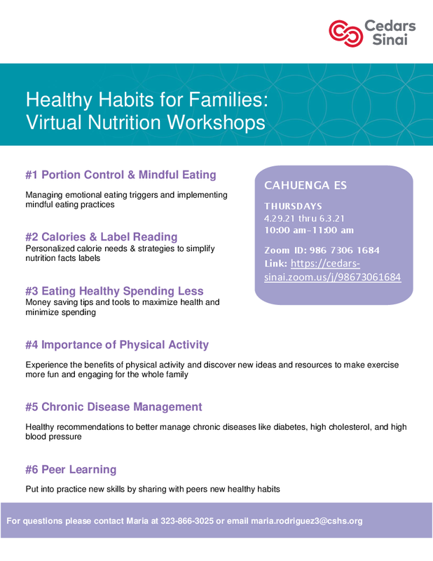 Virtual Nutrition Series