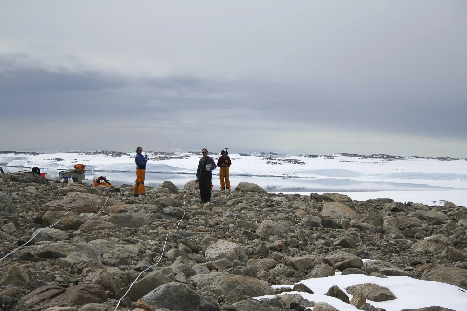 Antarctic soil biodiversity sampling site