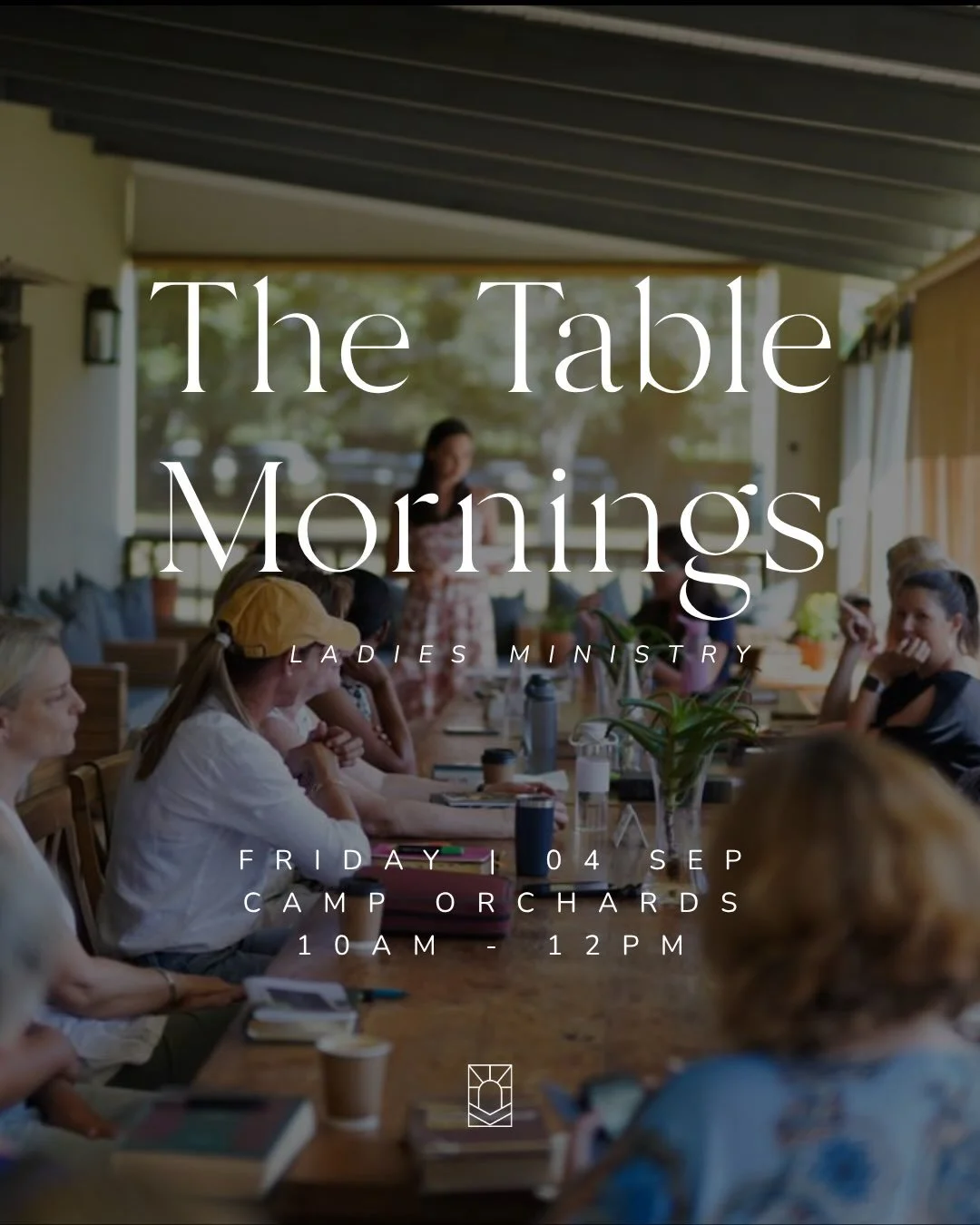 Hi Ladies! 
I really hope you&rsquo;re able to join us this Friday at The Table. This is a space for ladies of absolutely all ages &amp; stages of life. A space that I trust will be fertile soil for friendships to flourish and wise encouragement to b