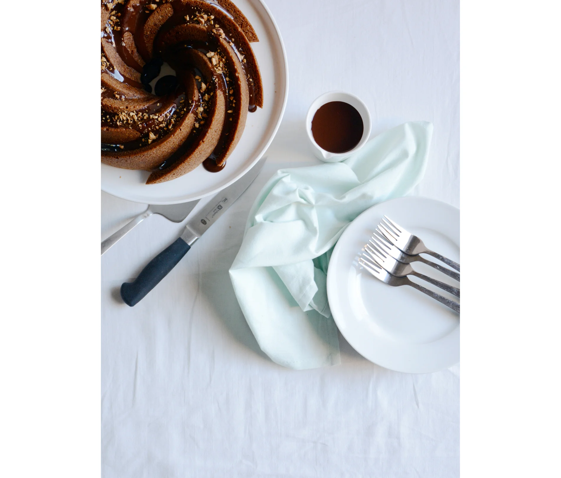 brown butter coffee hazelnut cake
