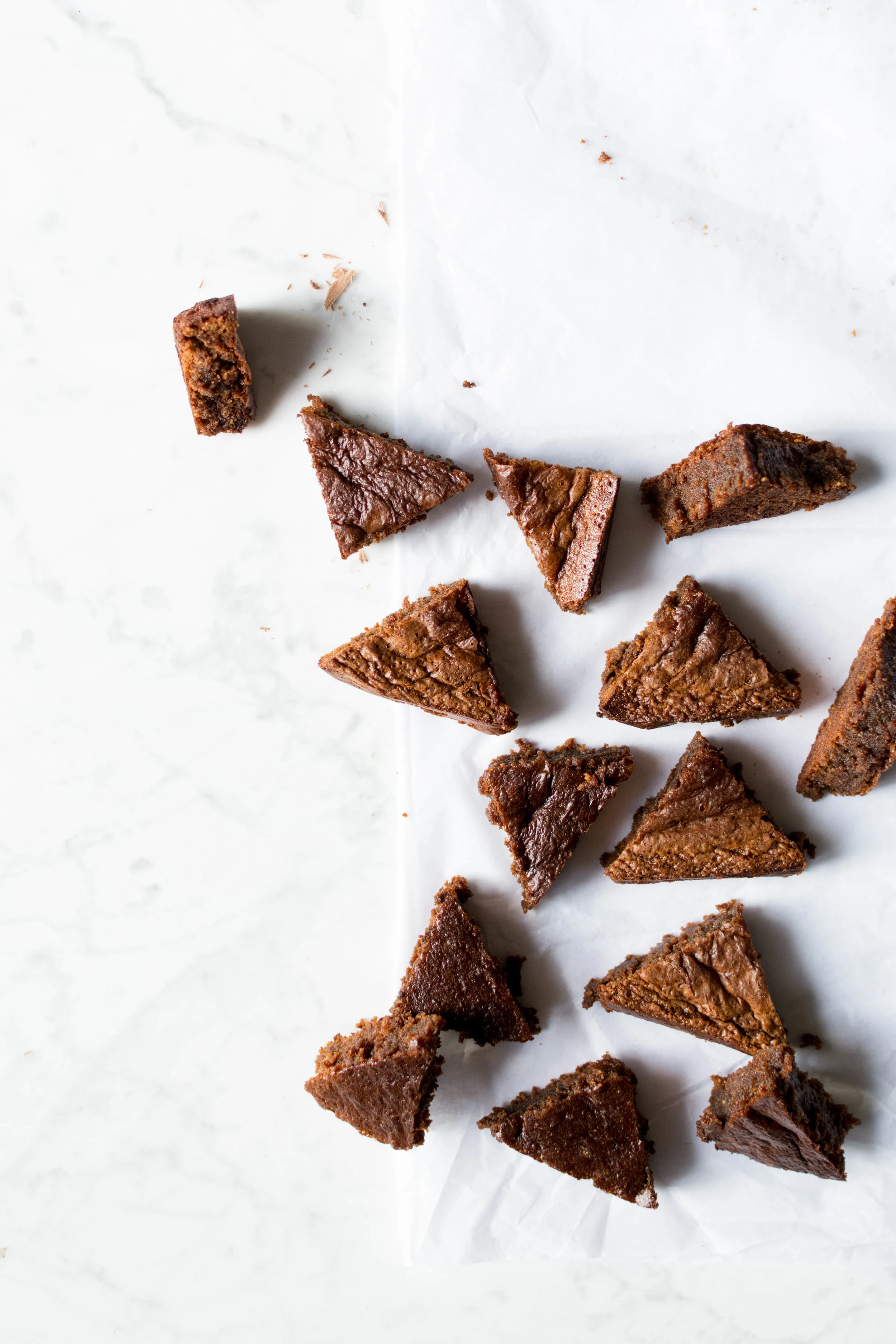 milk chocolate chestnut brownies