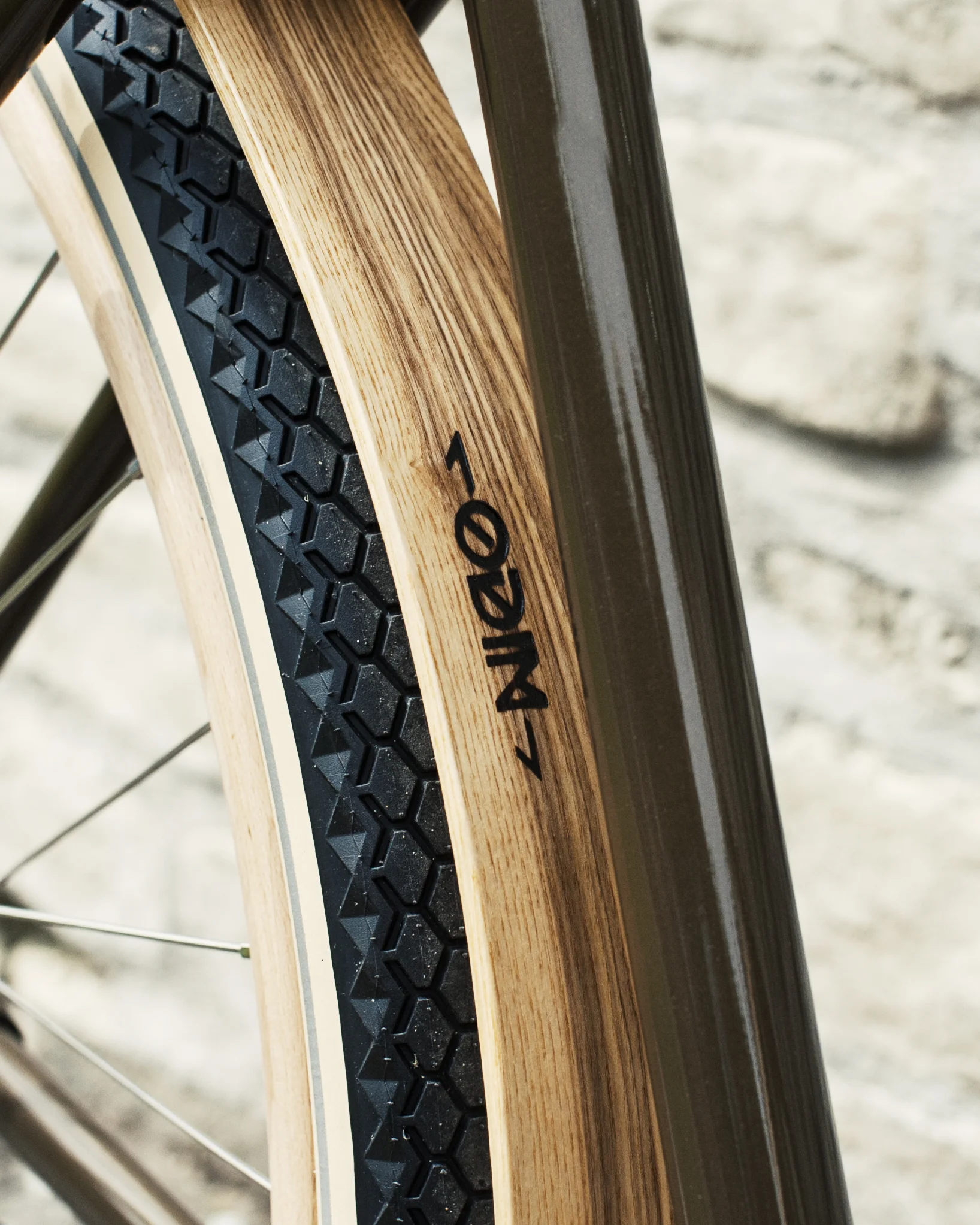 Wooden Fenders Close-up Logo