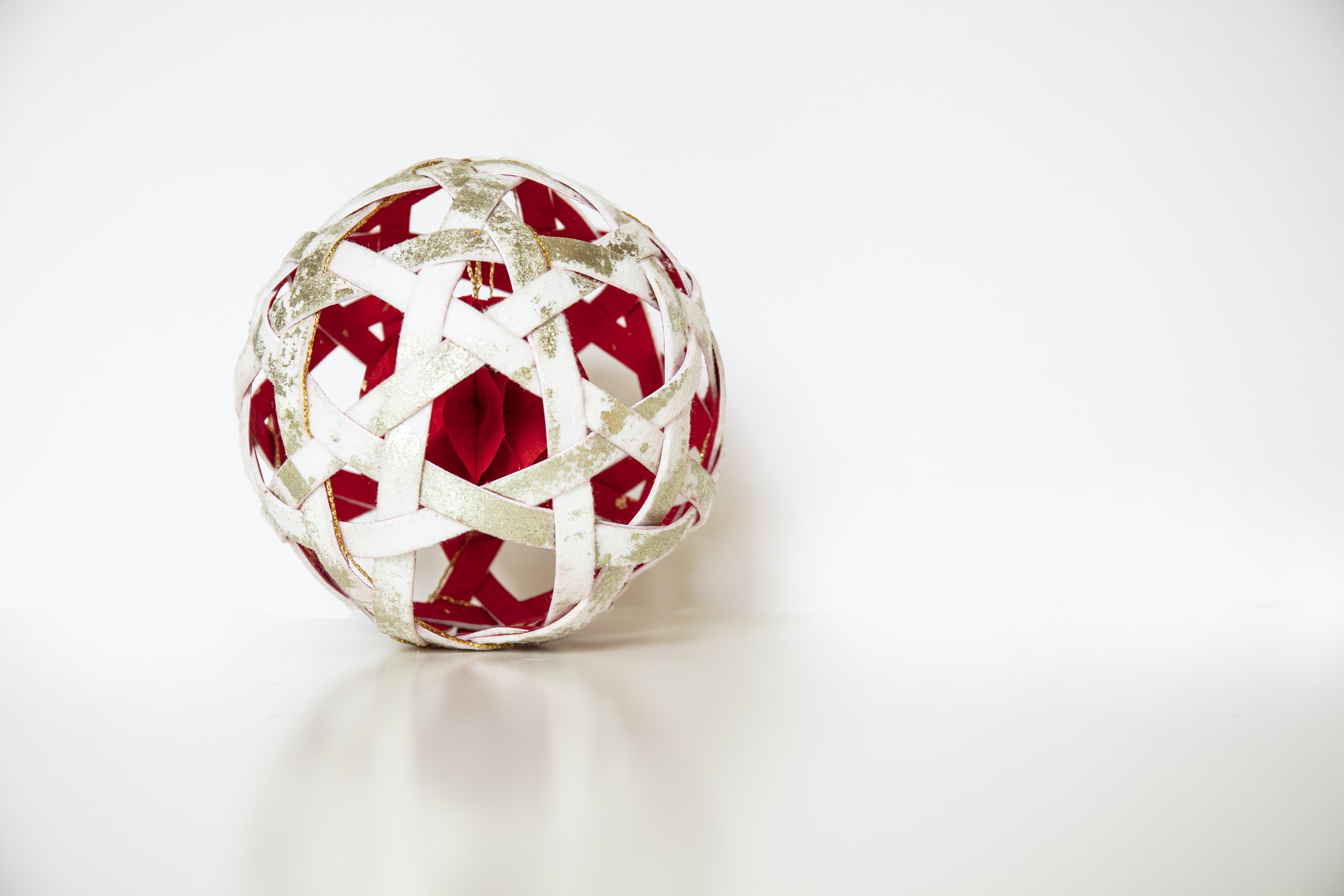 Jennifa Chowdhury_'Abhyantara%22_Woven and Origami Sphere.jpg