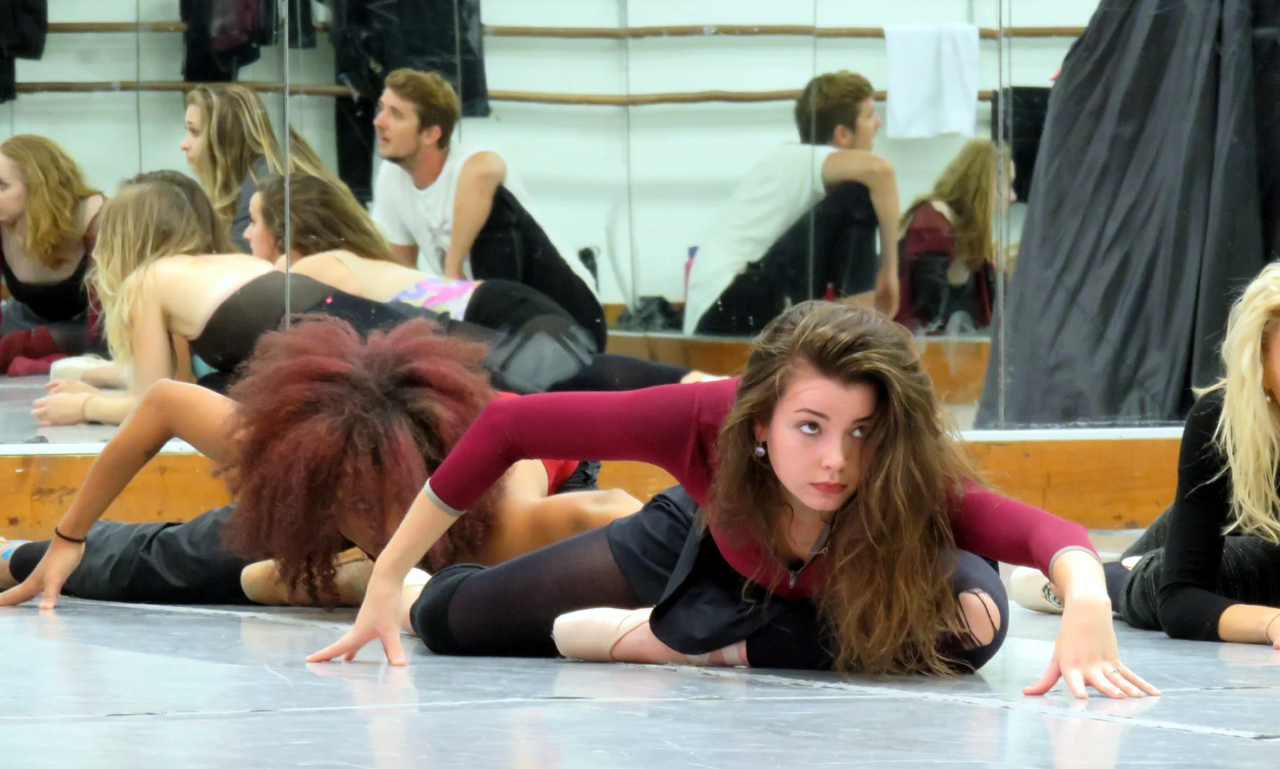 Katie Heaton and Amanda Summey, members of the Undead.