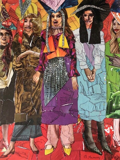 Women in Hats by Ginny Merett