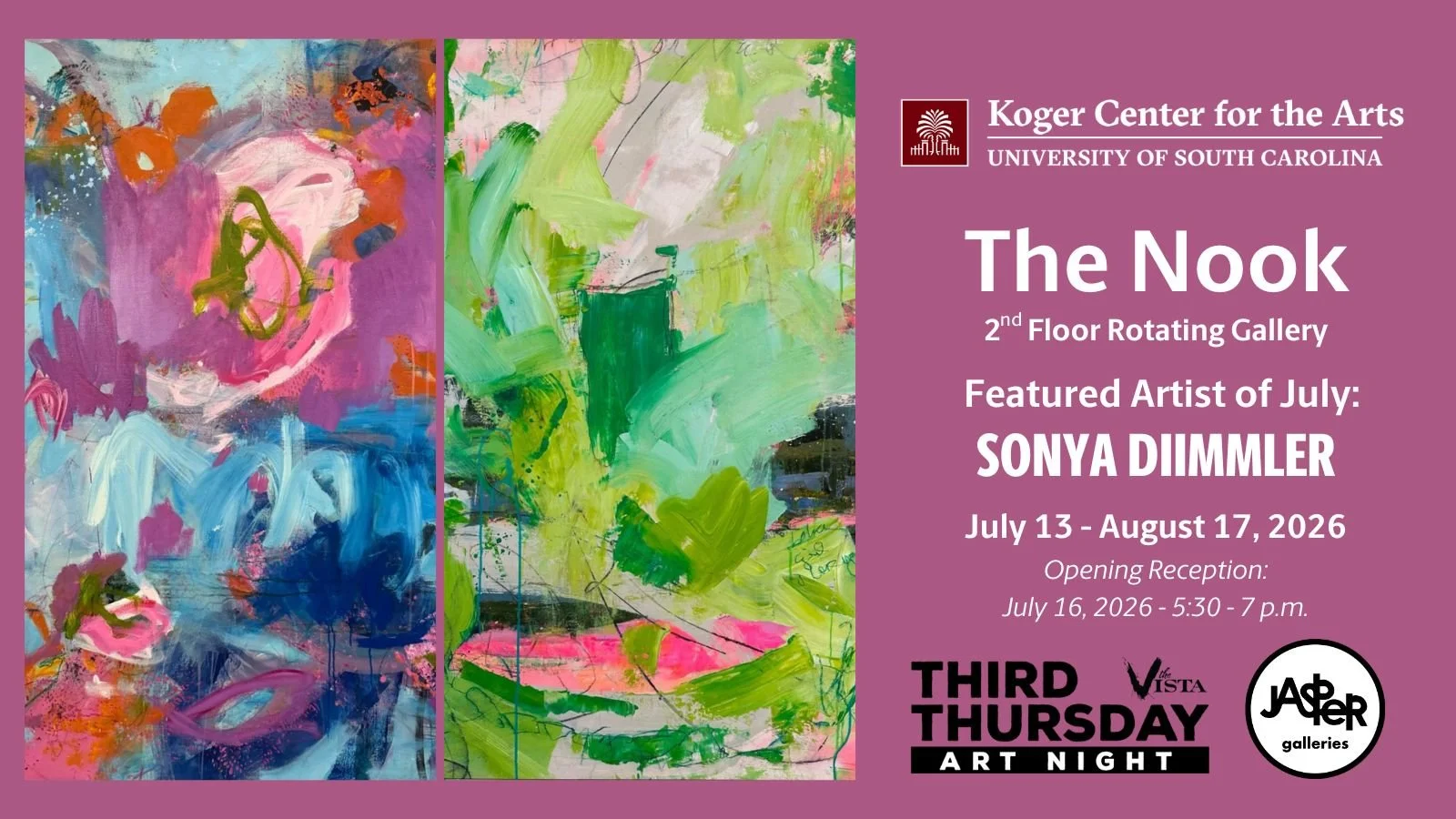 Third Thursday Art Night: Sonya Diimmler