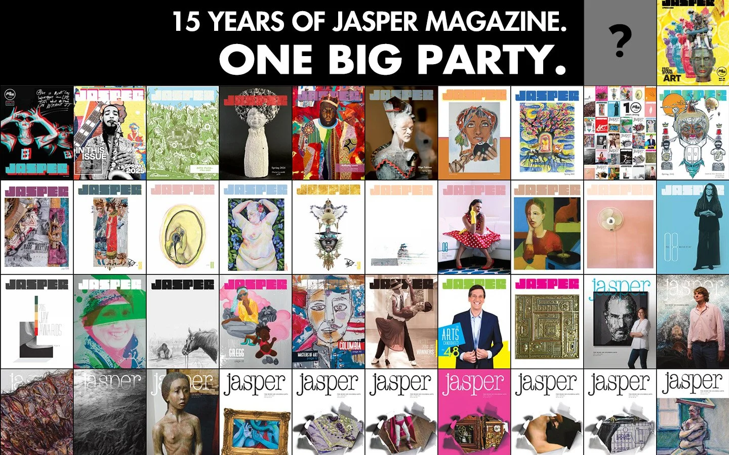 Jasper Magazine 15th Anniversary Showcase &amp; Fall Issue Release