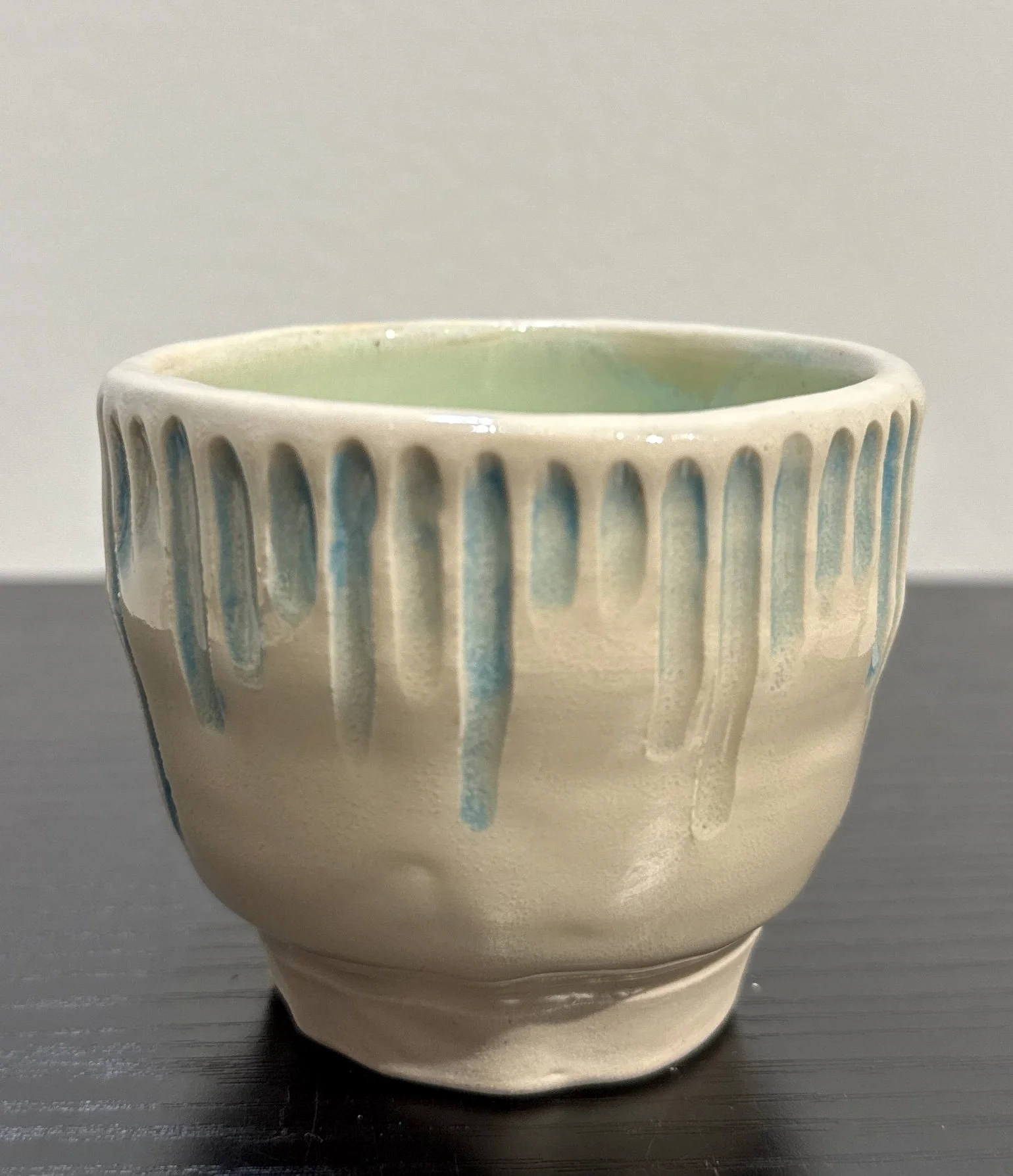 Blue Line Carved Cup.jpg