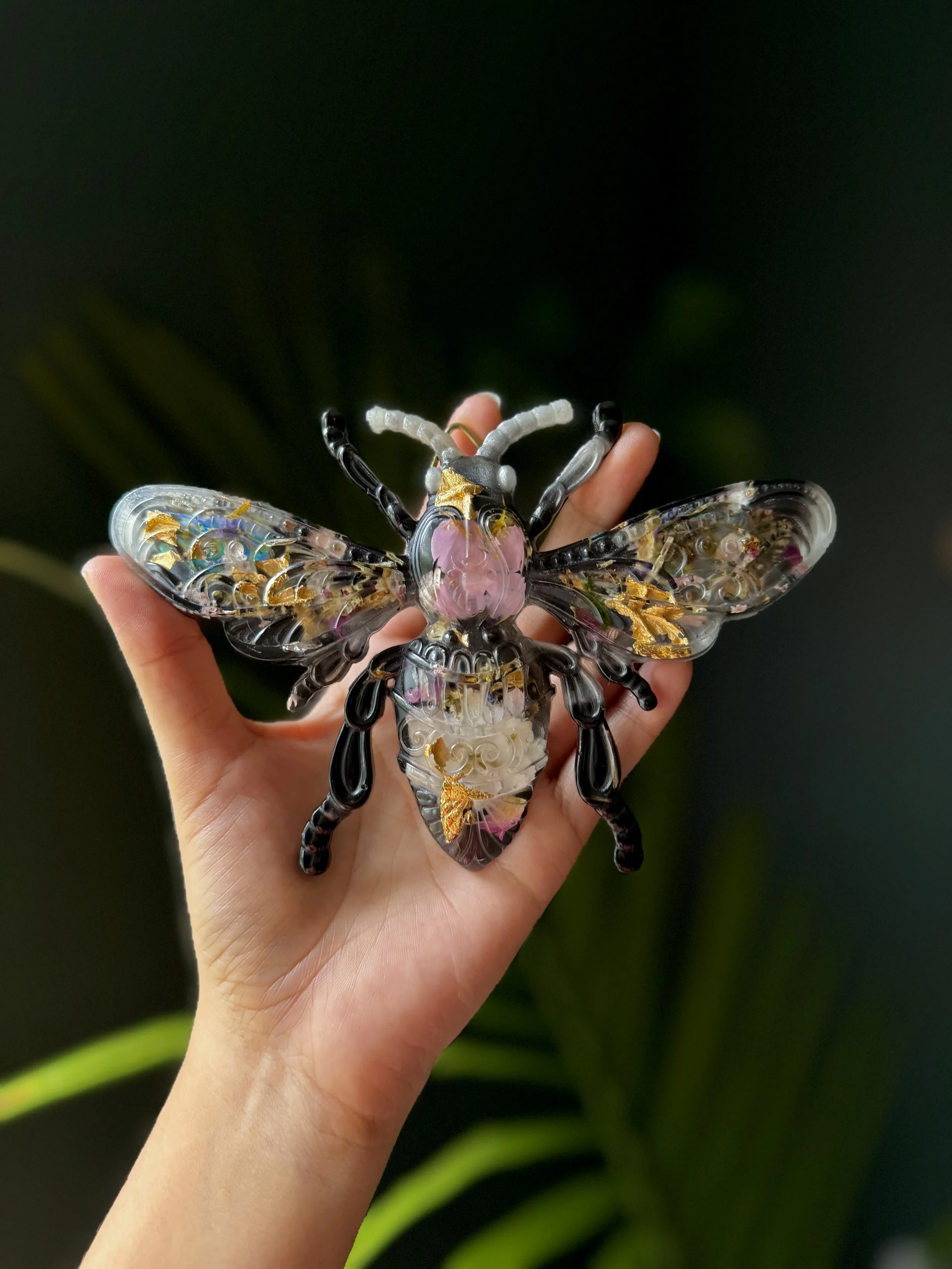 Botanical Bee Wall Art