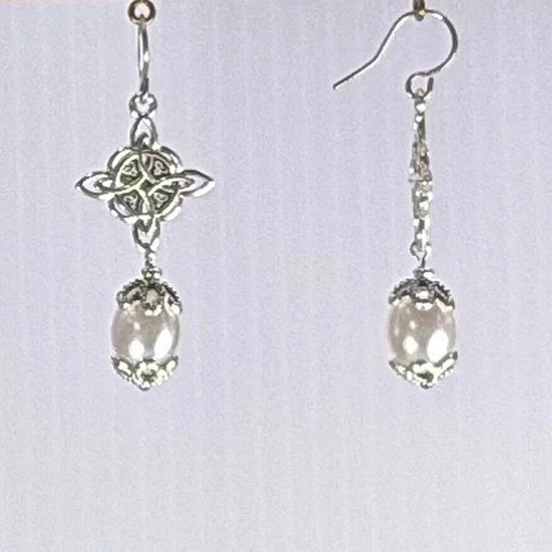 Pearlized Barrel Dangles