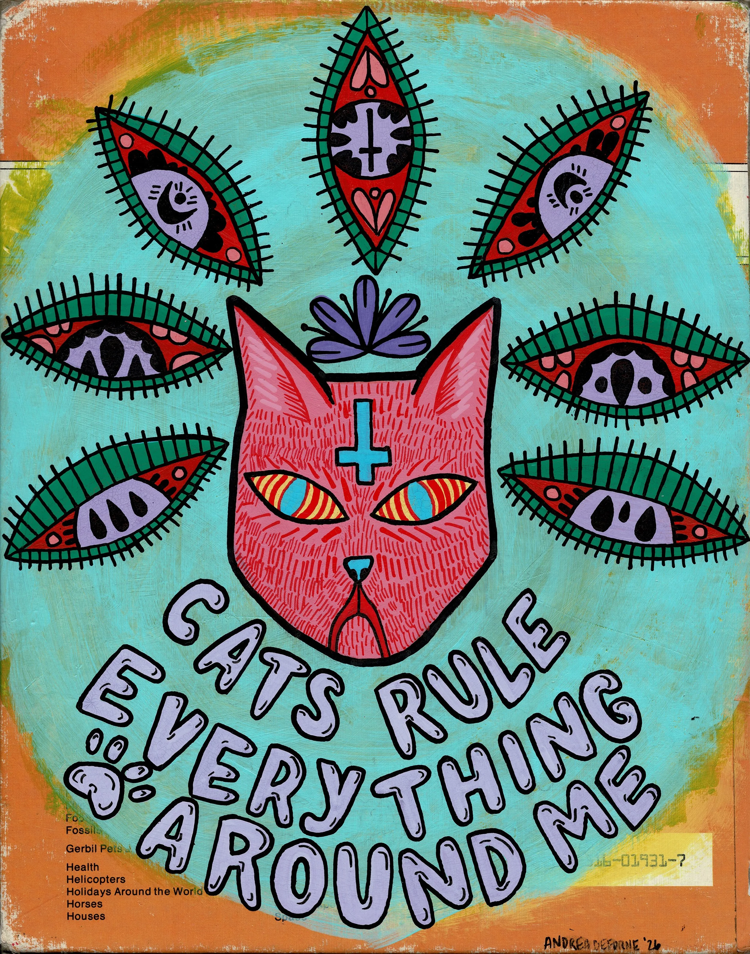Cats Rule Everything Around Me