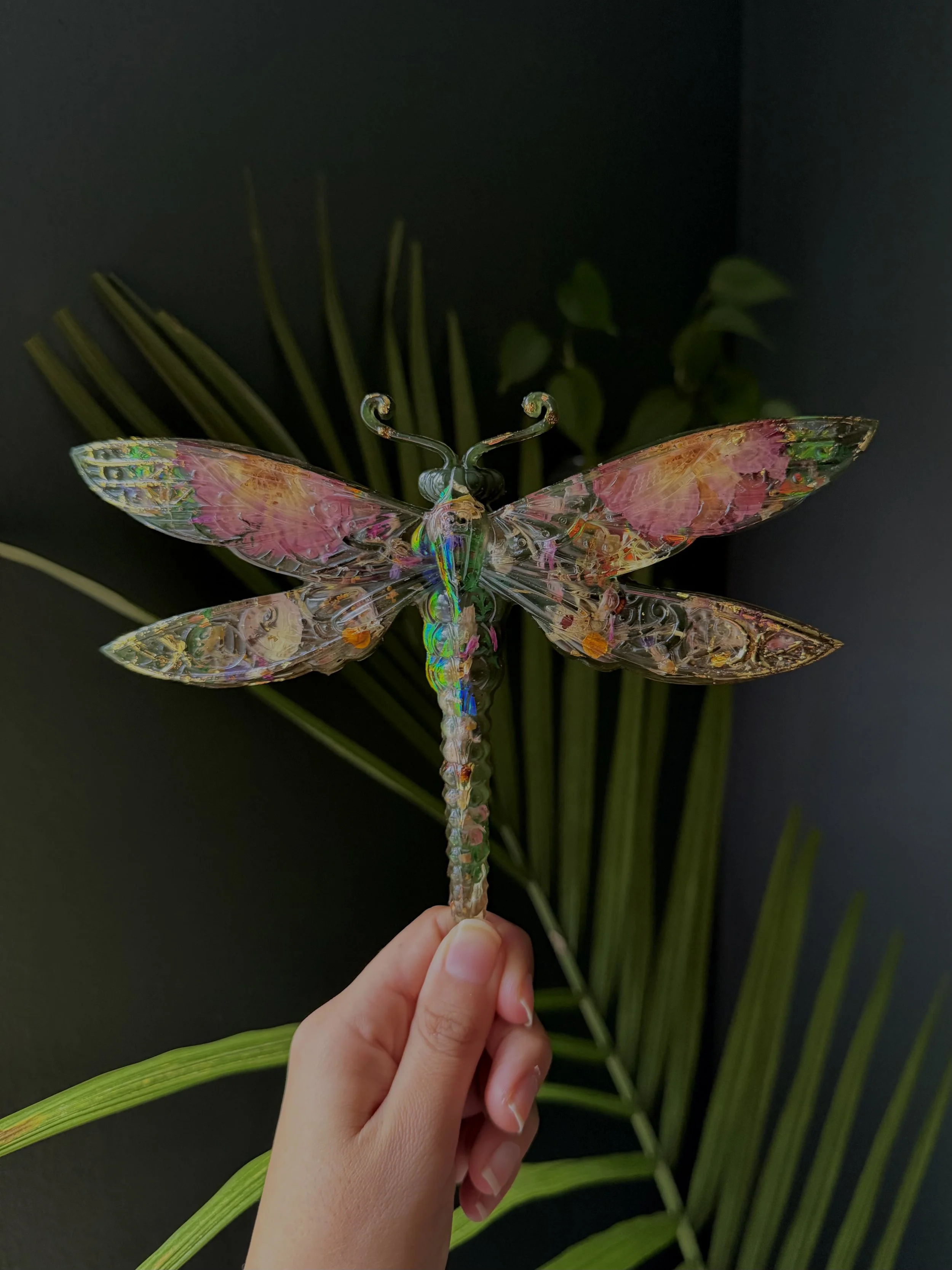 Botanical Dragonfly  Wall Art