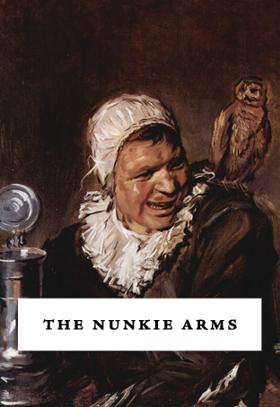 A button that leads to The Nunkie Arms