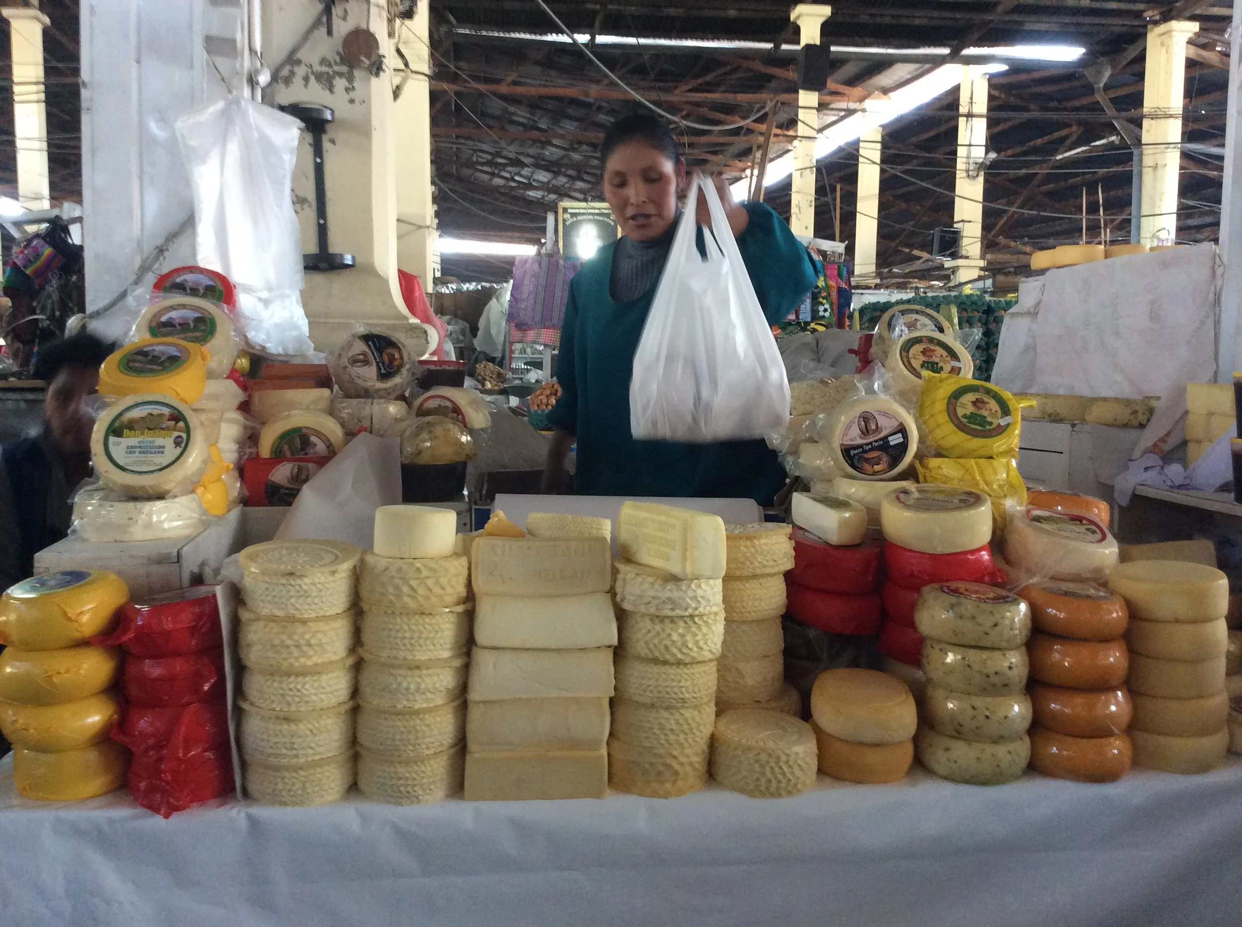 We can taste a variety of fresh cheeses on our Local tastes and flavors tour
