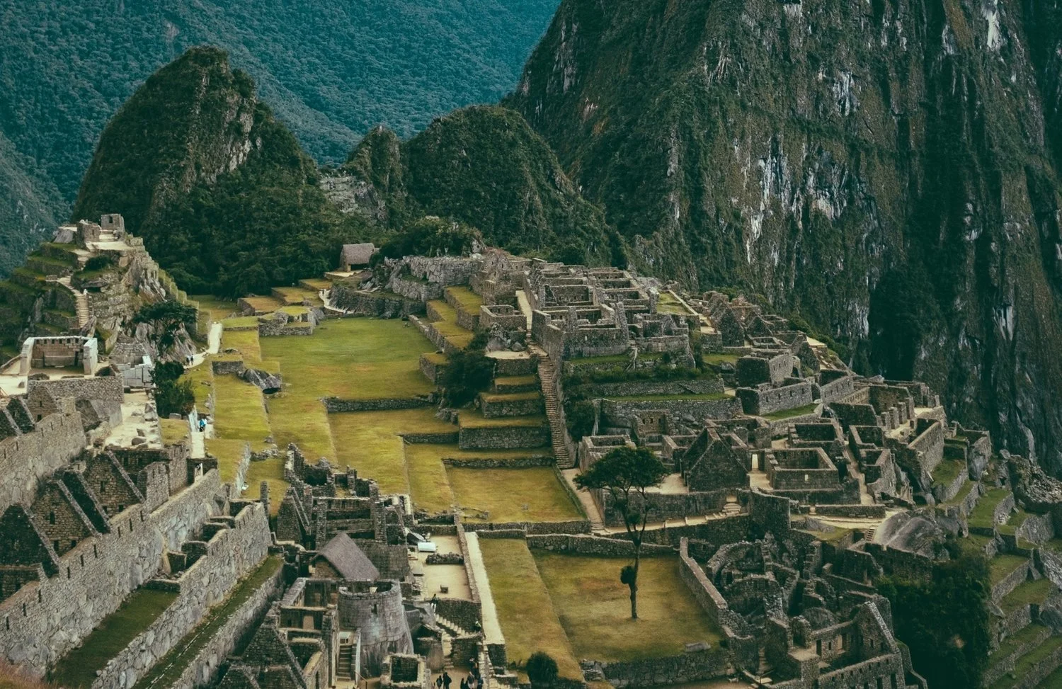 Machu Picchu ruins up close, Sacred Valley, Cusco, Peru.jpg