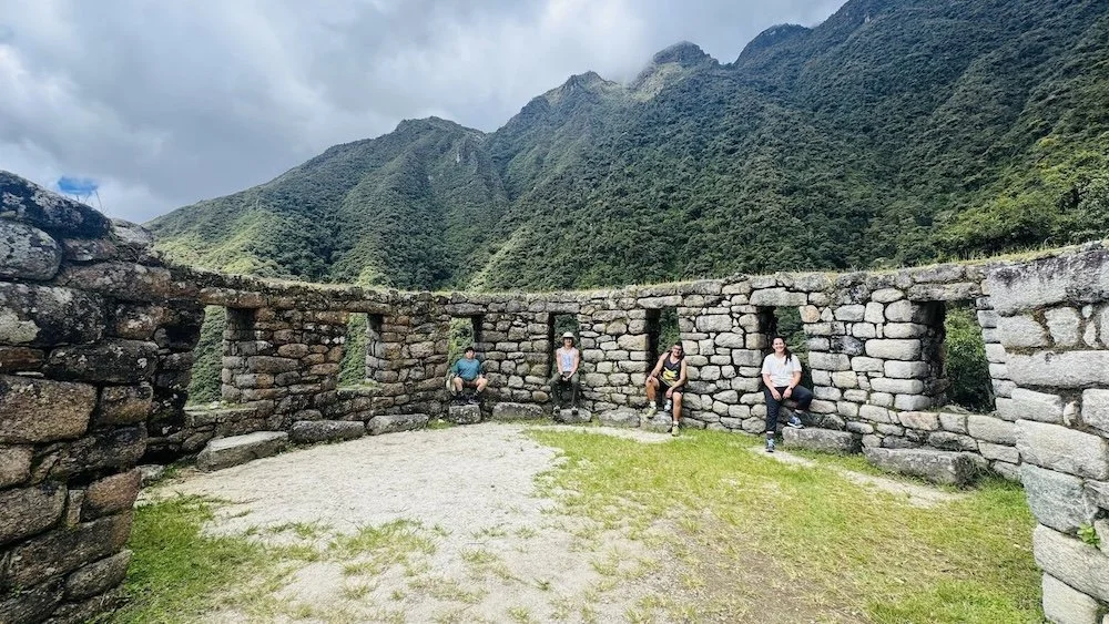 An image of circular building, Winya Wayna, 2 day Inca Trail hike,Peru