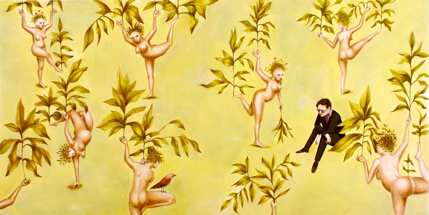 Illustration for The Nightingale and the Rose, by Oscar Wilde