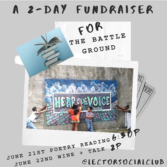 THIS Fri &amp;Sat: Drop by @lectorsocialclub on your way to those Pride parties🌈 &amp; pick up some wine to support a great cause @thebattlegroundsulphursprings 6/21 6:30 readings by @yukijacksonpoet @novicefromthemiddleofaugust @jadedscott @_indoor