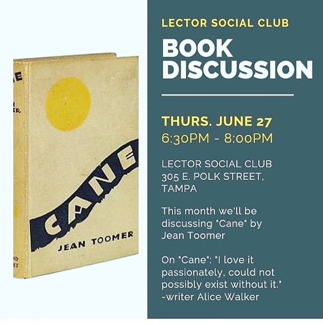 Pop in the shop this Thursday  June 27th and discuss Jean Tomer's 'Cane' with @yukijacksonpoet