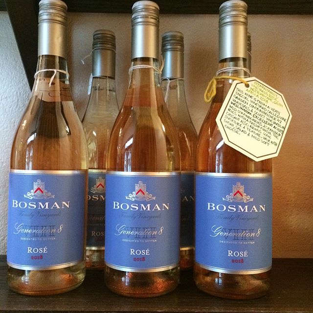 Graduation, brunch, wedding, day party? This special ros&eacute; from @bosmanwines is perfect to bring to any celebration or gathering!