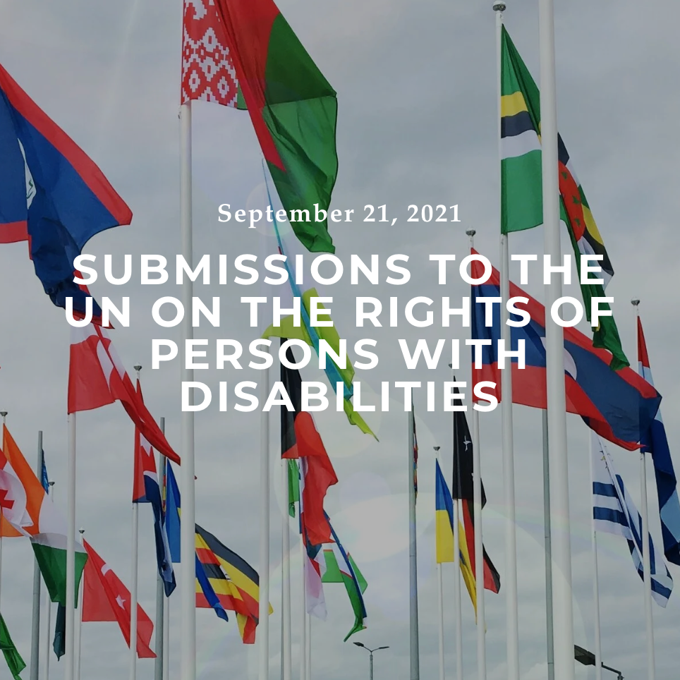 UN Submissions 2021