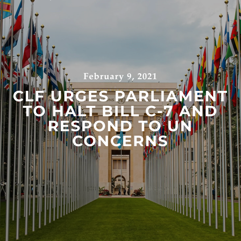 UN Concerns re Bill C-7