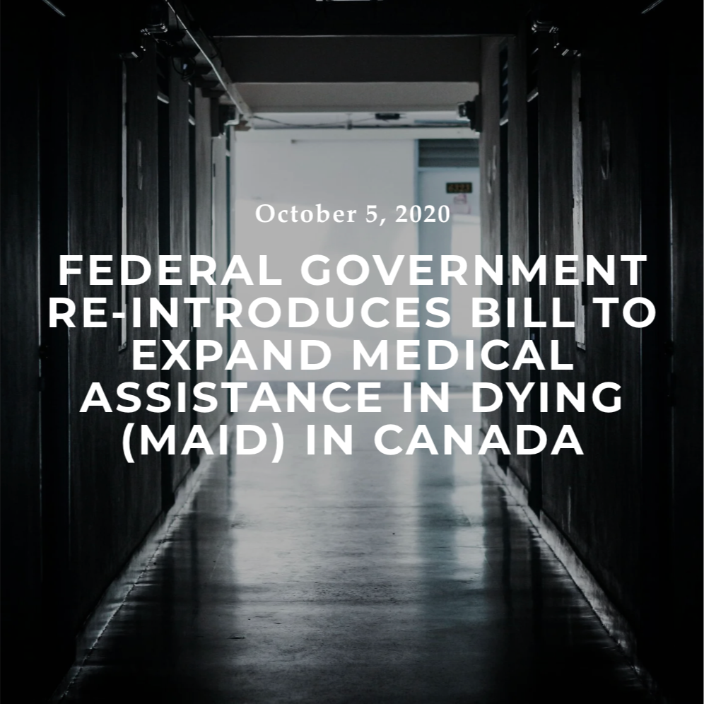 Bill C-7 Reintroduced