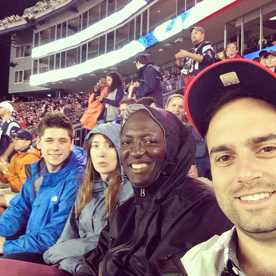 TT goes to Pats Game