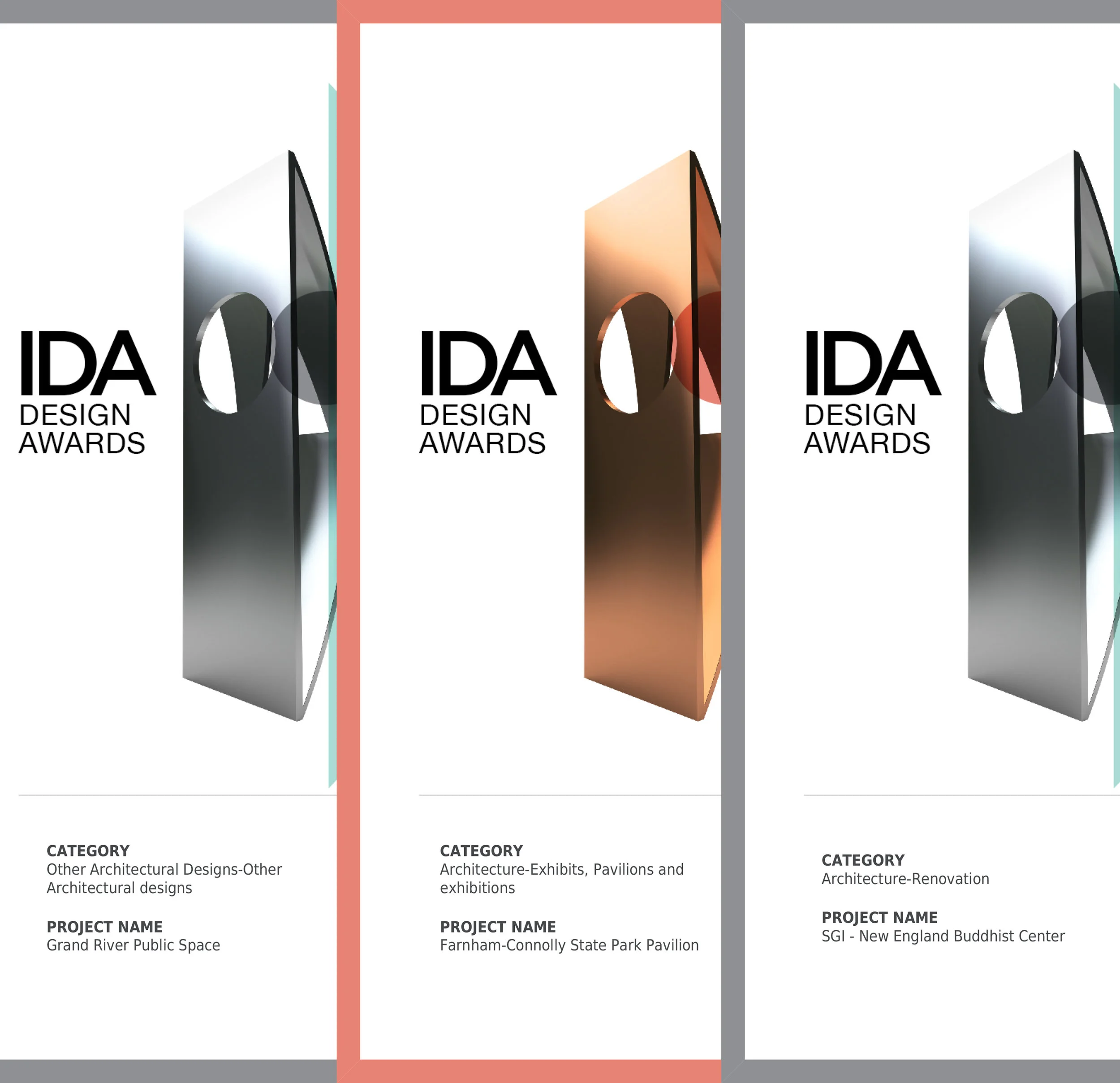 Touloukian Touloukian Inc honored with 3 International Design Awards! 