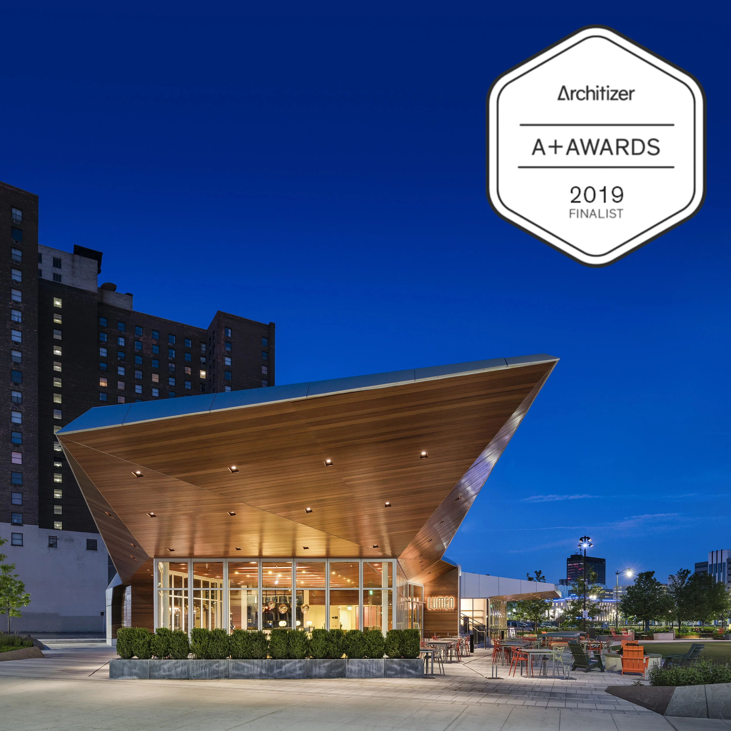 Lumen at Beacon Park selected as a finalist in Architizer A+ Awards