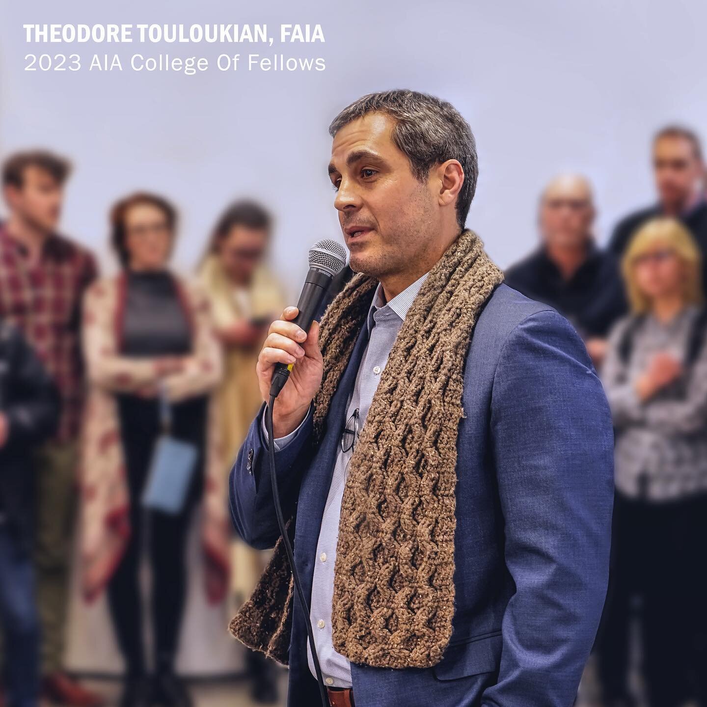 Our president and founder, Ted Touloukian, has been elevated to the AIA College of Fellows! Earning his fellowship under Object One, the AIA celebrates architects who &ldquo;promote the aesthetic, scientific, and practical efficiency of the professio