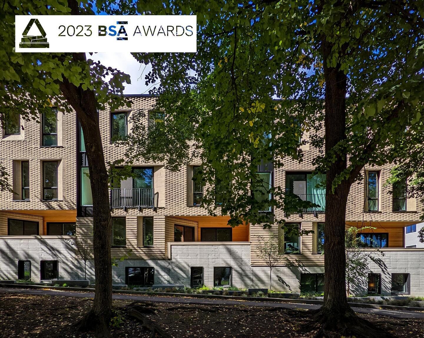 Our 199 Boylston Street Residences project was awarded a Social, Technical, and Environmental Impact Advancement Commendation in Housing at the 2023 BSA Awards Gala last night! Thank you to the @bsaaia for hosting this wonderful event. We would also 