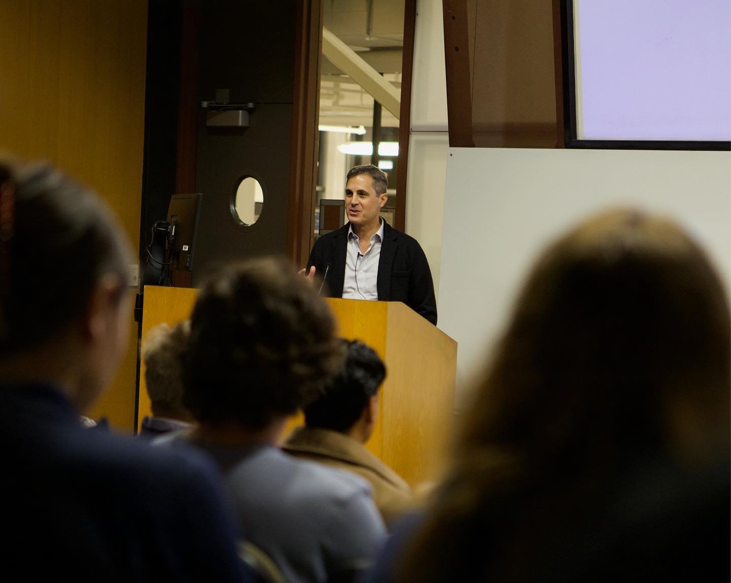 Our president and founder, Ted Touloukian, FAIA, presented selected architectural work as a part of the lecture series at Roger Williams University Cummings School of Architecture. Thank you to the faculty, staff and students who filled the lecture h