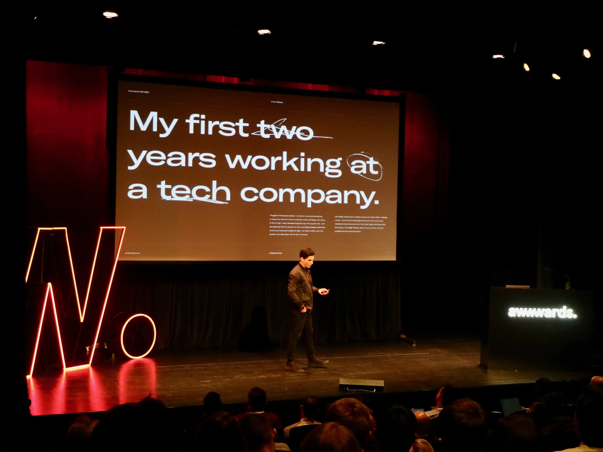Squarespace的Design Manager Andre Felipe Ribeiro 跟大家分享他加入In-house團隊兩年後的心得,
