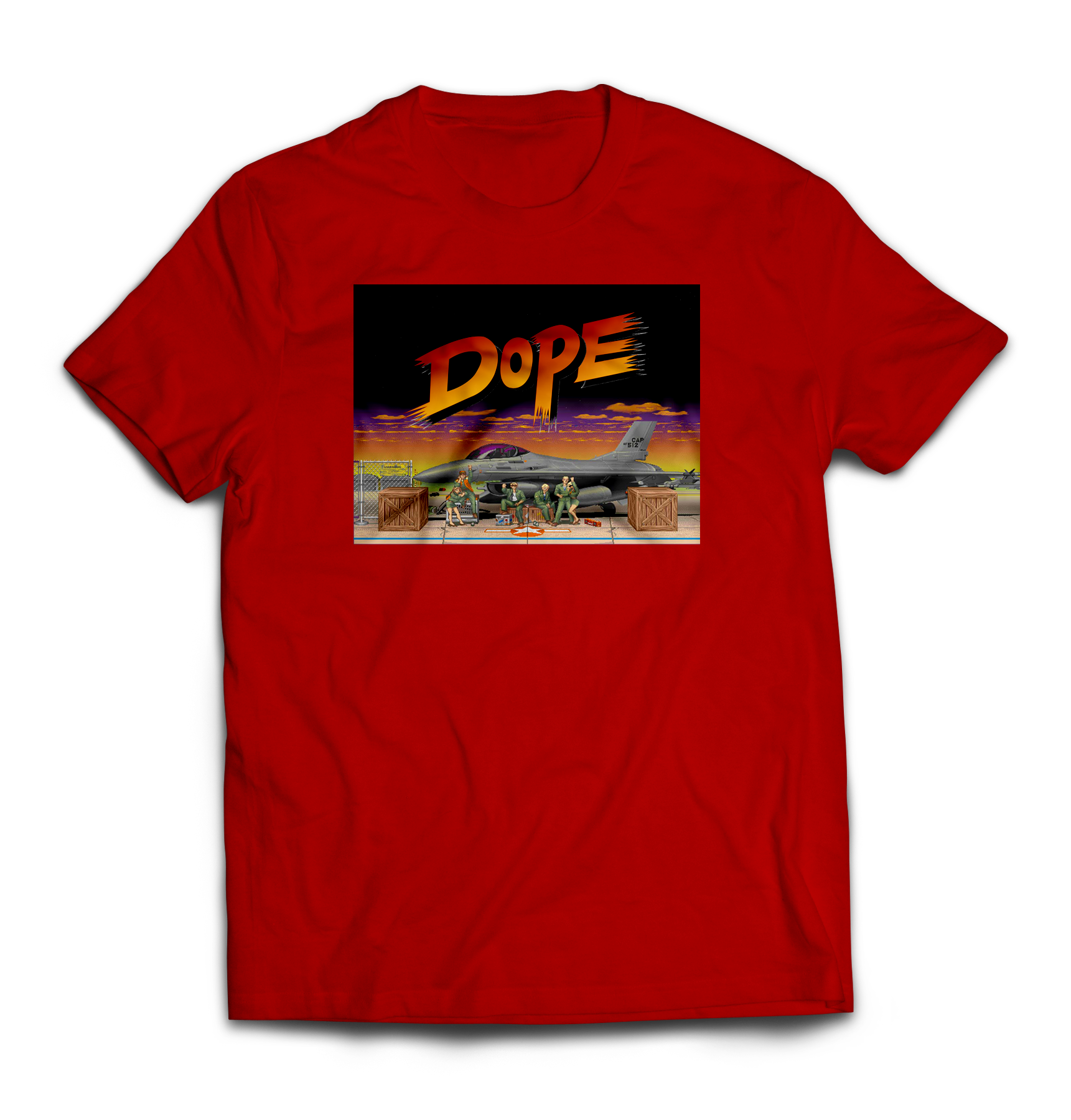 "Fighter Scene" T-shirt