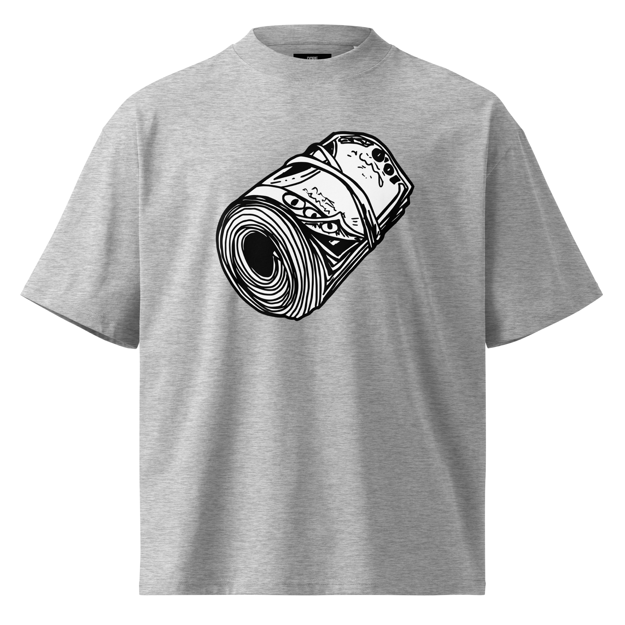 unisex-organic-oversized-high-neck-blaster-2.0-t-shirt-heather-grey-front-6abed8c032f05.png