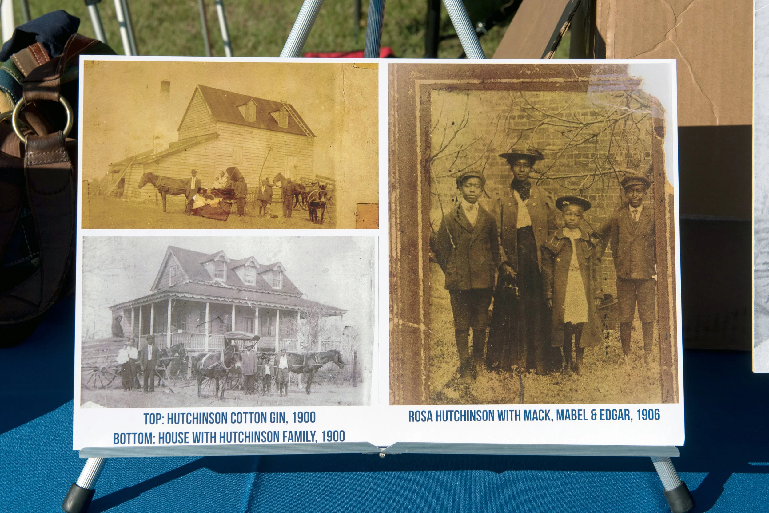 Old photos of the Hutchinson House and family members from the early 1900’s.