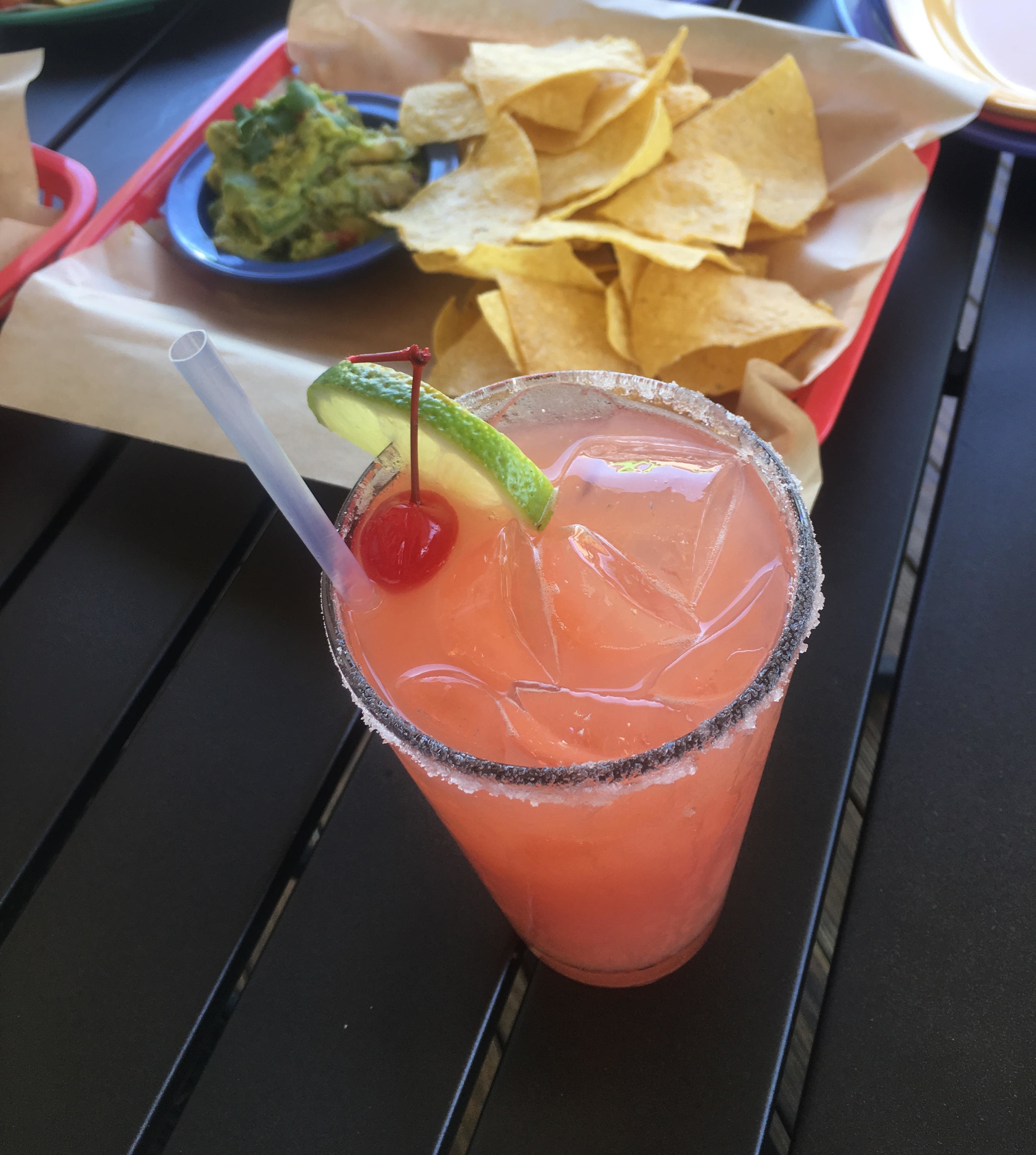 Not a salad, but it is one beautiful margarita from E&o Taco