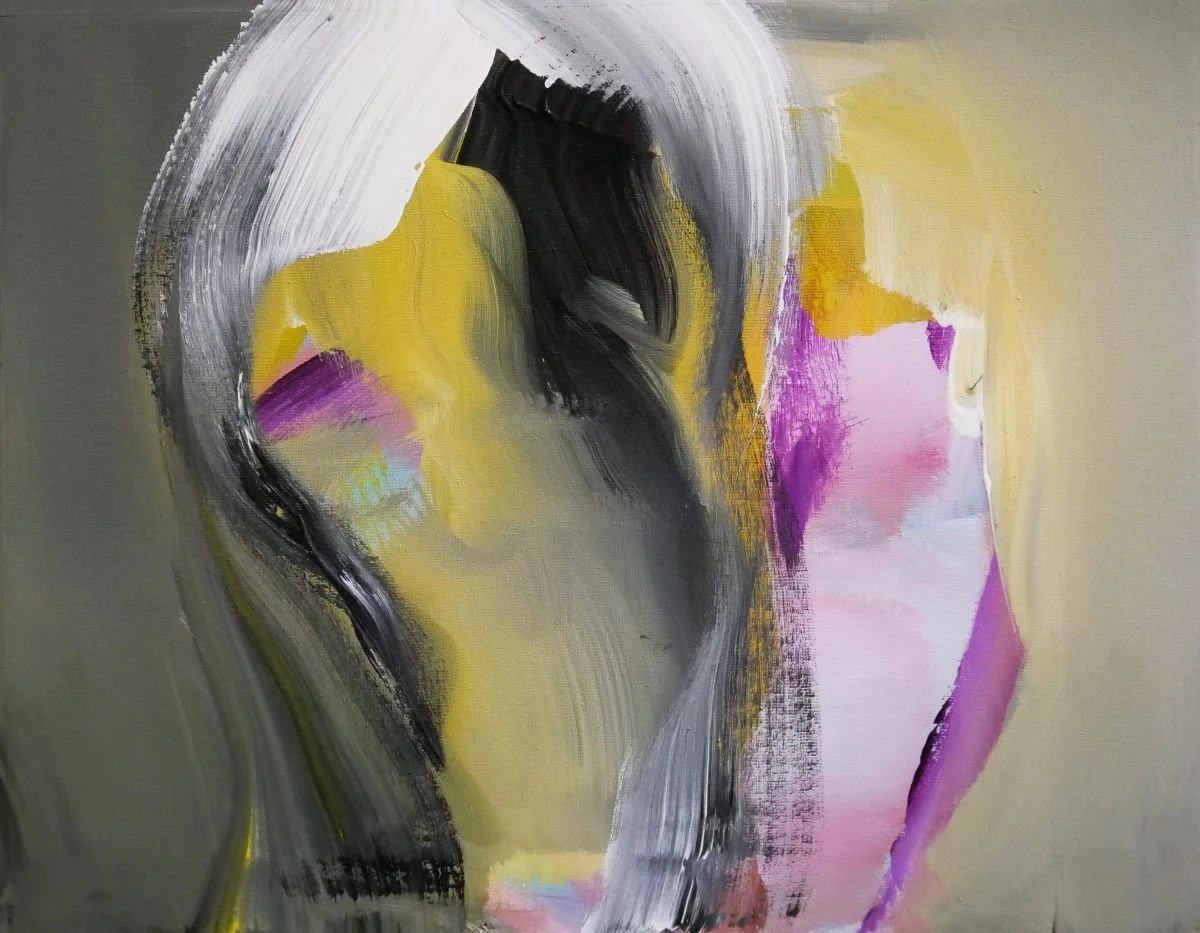  acrylic on canvas 35cm x 28cm / 13.77in x 11.02in # 2 
