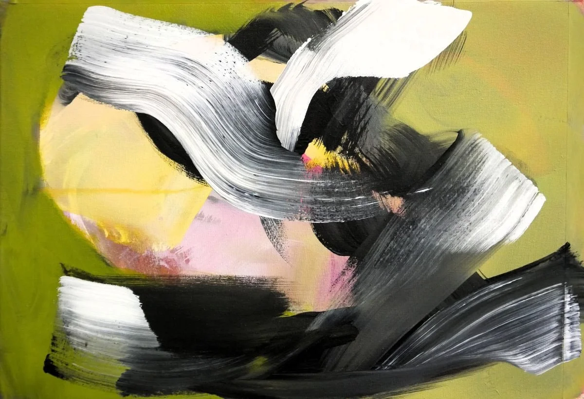  acrylic on canvas 35cm x 28cm / 13.77in x 11.02in # 2 