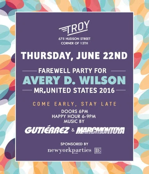 Mr. United States 2016 - Farewell Party