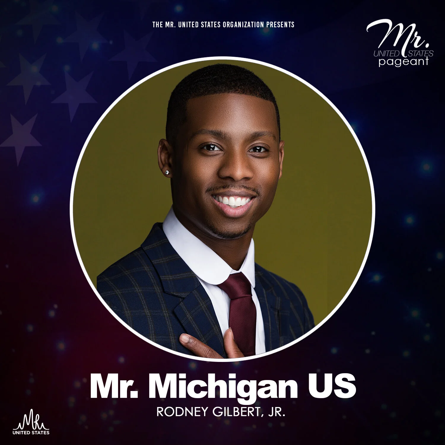 Rodney Gilbert, Jr., MUS Class of 2018Competition Awards: Talent 1st-Runner Up, Brand Ambassador, and Overall Top 8Rodney currently resides in in Atlanta, Georgia.