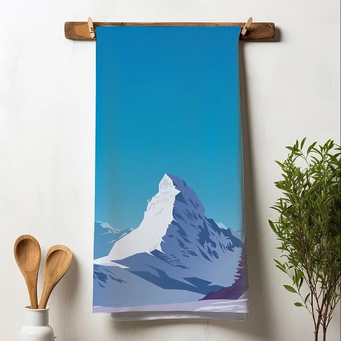 ❄️Seasonal tea towels make your kitchens cosy! 
.
.
.
.
#teatowel #torchon #winterkitchendecor