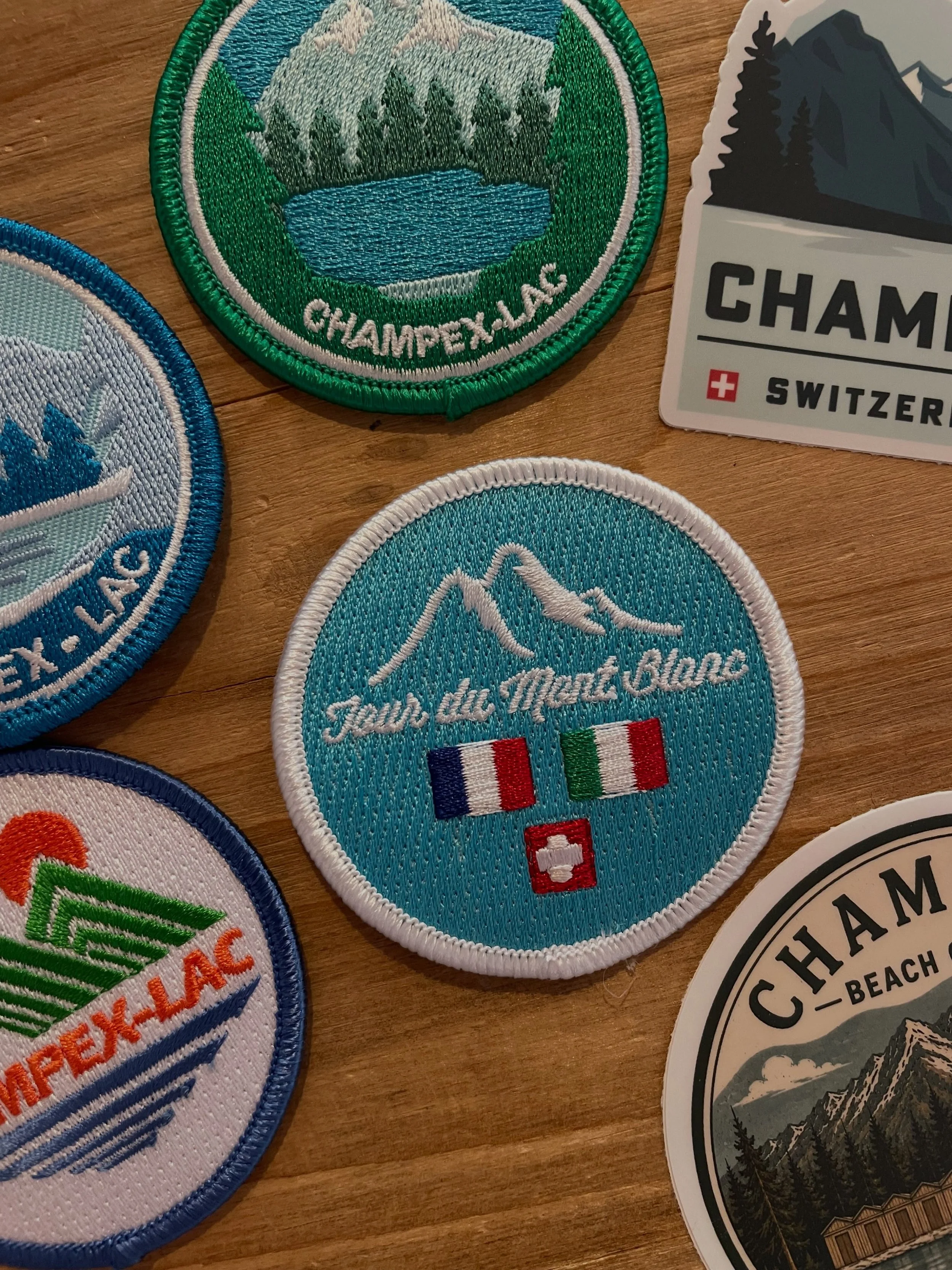 ✨Unique patches and stickers✨ Only in Champex-lac or online