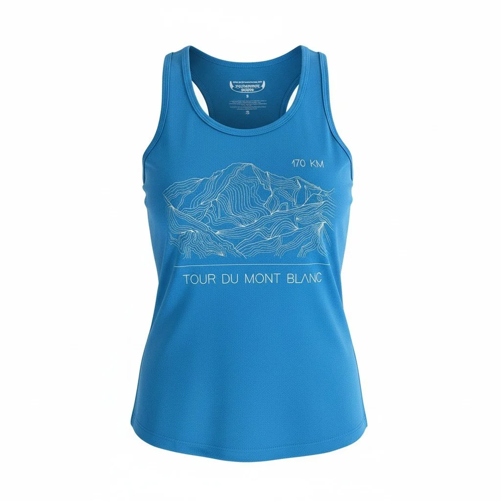 Tour du Mont Blanc racerback tank