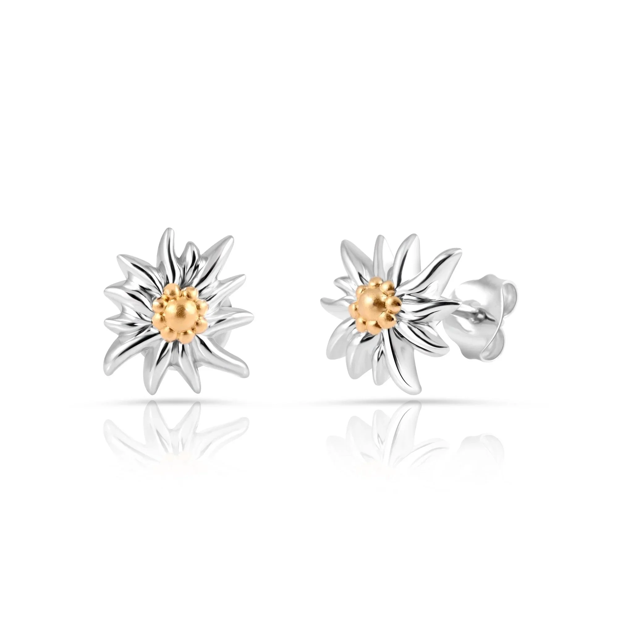 Edelweiss stud earrings