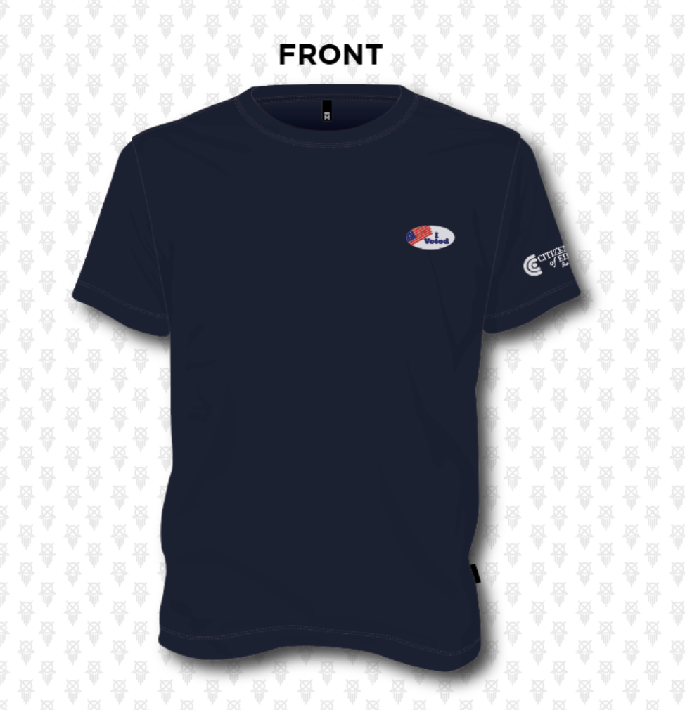 let's fix this i voted t-shirt front