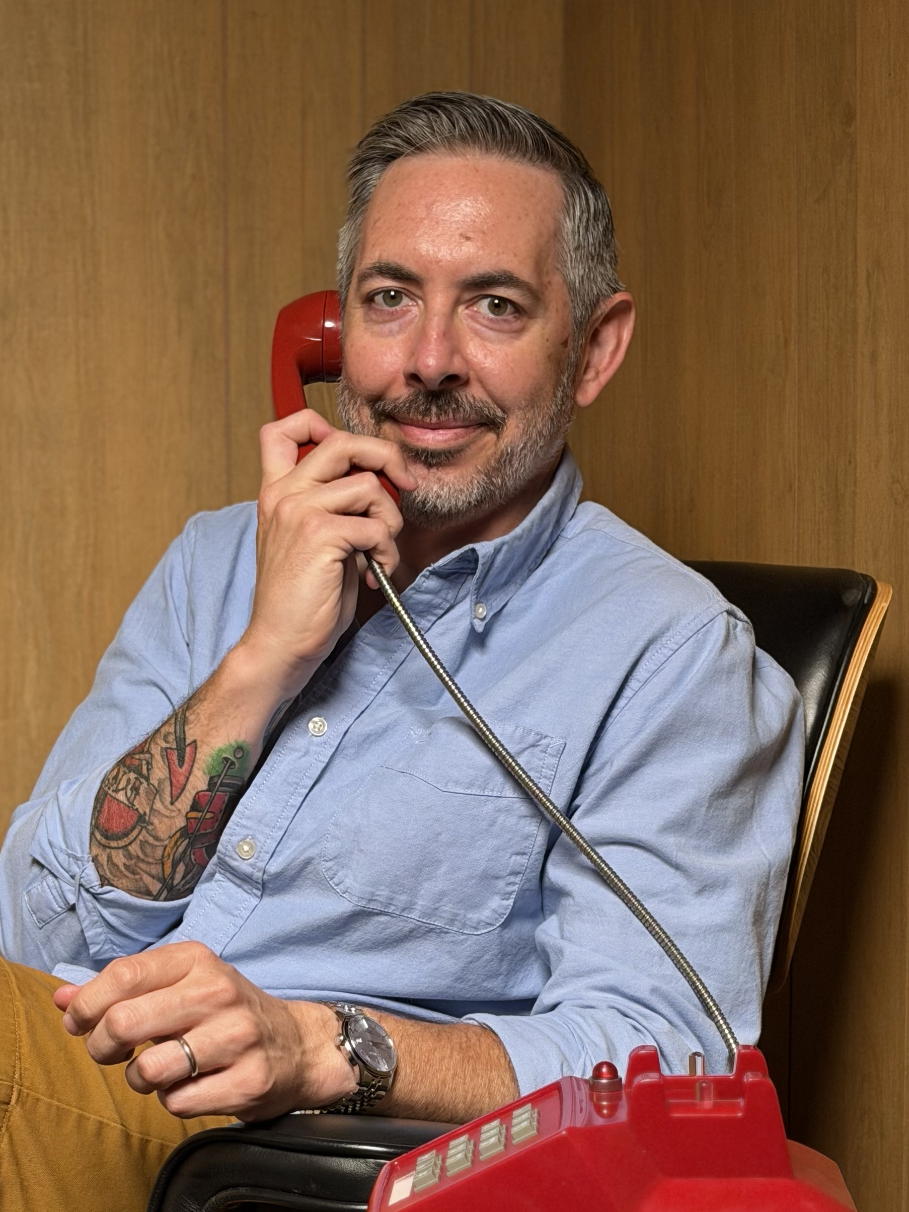 Andy Moore headshot Democracy Phone