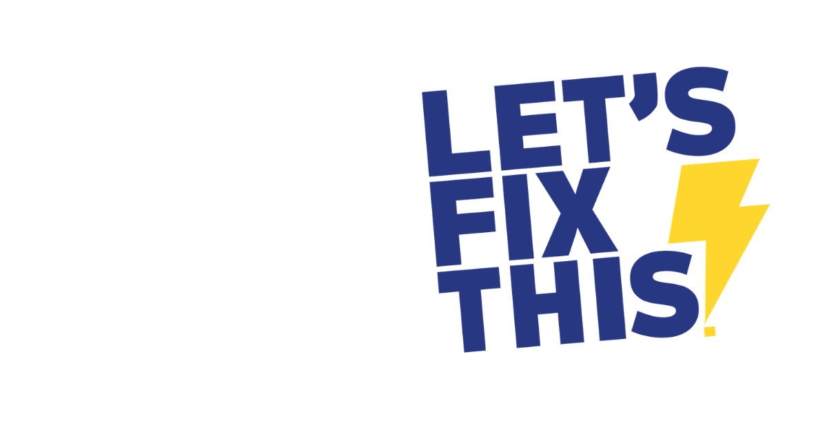 Let's Fix This